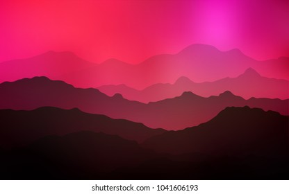 Dark Red vector template with liquid shapes. Colorful illustration in abstract mountain style with gradient. Textured wave pattern for backgrounds.