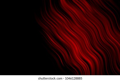 Dark Red vector template with liquid shapes. Creative illustration in halftone marble style with gradient. The template for cell phone backgrounds.