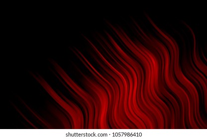 Dark Red vector template with liquid shapes. An elegant bright illustration with gradient. New composition for your brand book.