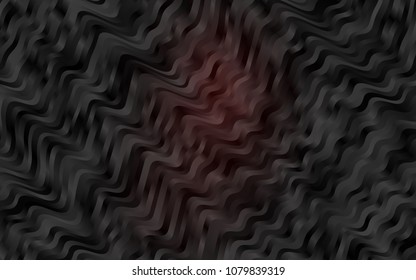 Dark Red vector template with liquid shapes. Blurred geometric sample with gradient bubbles.  A completely new template for your business design.