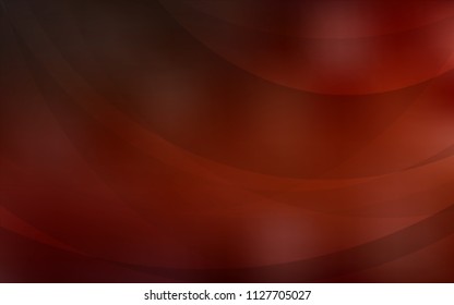 Dark Red vector template with liquid shapes. Shining crooked illustration in marble style. Brand-new design for your ads, poster, banner.