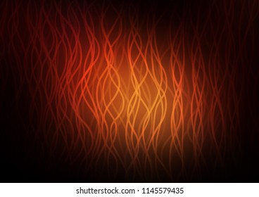 Dark Red vector template with liquid shapes. Blurred geometric sample with gradient bubbles.  A completely new template for your business design.