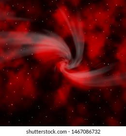 Dark Red vector template with neon stars. Colorful illustration in abstract style with gradient stars. Theme for cell phones.