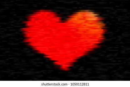 Dark Red vector template with repeated sticks. Lines on blurred abstract background with gradient. The pattern can be used as ads, poster, banner for commercial.