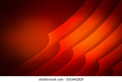Dark Red vector template with repeated sticks. Lines on blurred abstract background with gradient. Pattern for your busines websites.