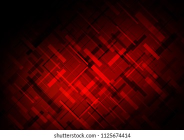 Dark Red vector template with repeated sticks. Modern geometrical abstract illustration with staves. Best design for your ad, poster, banner.
