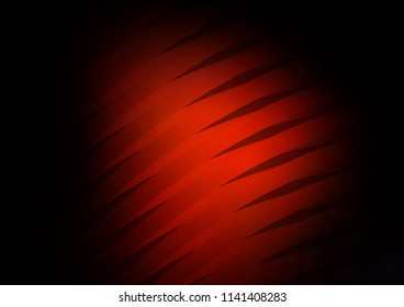 Dark Red vector template with repeated sticks. Decorative shining illustration with lines on abstract template. The pattern can be used for busines ad, booklets, leaflets