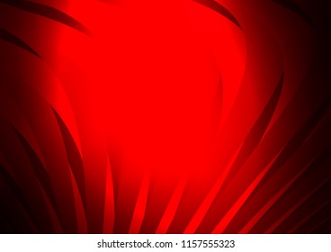 Dark Red vector template with repeated sticks. Decorative shining illustration with lines on abstract template. Best design for your ad, poster, banner.