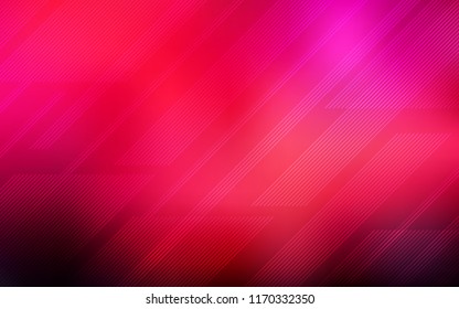 Dark Red vector template with repeated sticks. Decorative shining illustration with lines on abstract template. Pattern for your busines websites.