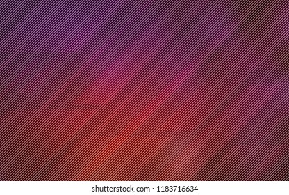 Dark Red vector template with repeated sticks. Glitter abstract illustration with colored sticks. The pattern for ad, booklets, leaflets.