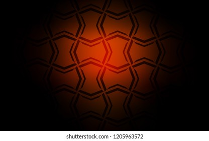 Dark Red vector template with repeated sticks. Decorative shining illustration with lines on abstract template. Pattern for ads, posters, banners.