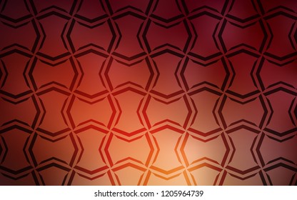 Dark Red vector template with repeated sticks. Glitter abstract illustration with colored sticks. Pattern for ads, posters, banners.