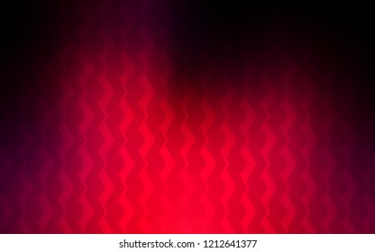 Dark Red vector template with repeated sticks. Modern geometrical abstract illustration with Lines. Template for your beautiful backgrounds.