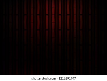 Dark Red vector template with repeated sticks. Shining colored illustration with narrow lines. The template can be used as a background.