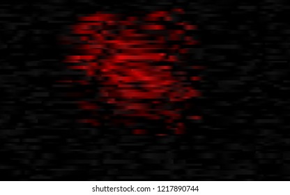 Dark Red vector template with repeated sticks. Decorative shining illustration with lines on abstract template. Best design for your ad, poster, banner.