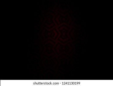 Dark Red vector template with repeated sticks. Shining illustration with lines on abstract template. Pattern for ads, posters, banners.