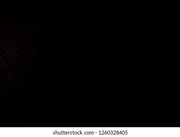 Dark Red vector template with repeated sticks. Shining illustration with lines on abstract template. Pattern for ads, posters, banners.
