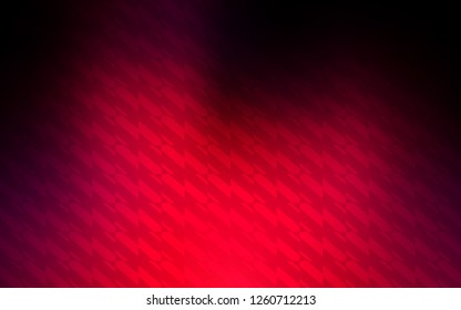 Dark Red vector template with repeated sticks. Shining colored illustration with sharp stripes. Pattern for ad, booklets, leaflets.