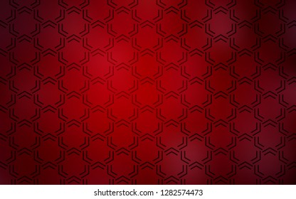 Dark Red vector template with repeated sticks. Blurred decorative design in simple style with lines. Smart design for your business advert.