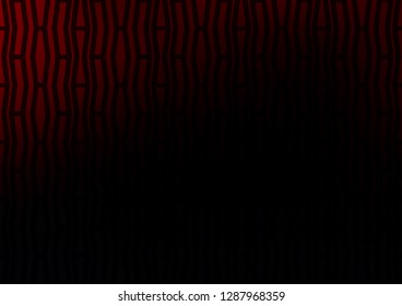 Dark Red vector template with repeated sticks. Glitter abstract illustration with colored sticks. The template can be used as a background.