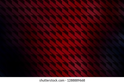 Dark Red vector template with repeated sticks. Shining colored illustration with sharp stripes. Smart design for your business advert.