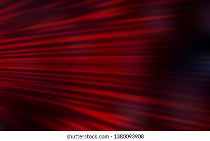 Dark Red vector template with repeated sticks. Lines on blurred abstract background with gradient. Best design for your ad, poster, banner.
