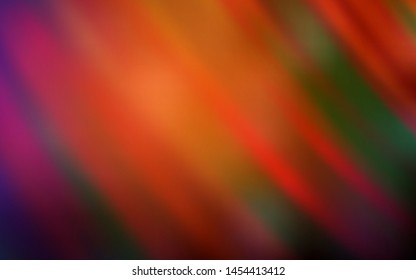 Dark Red vector template with repeated sticks. Shining colored illustration with sharp stripes. Template for your beautiful backgrounds.