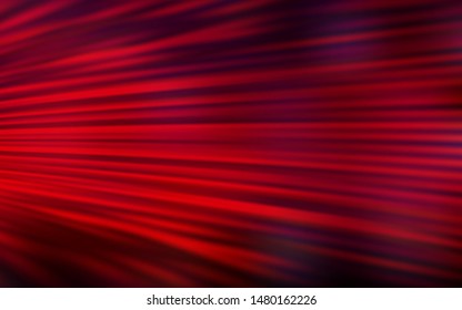 Dark Red vector template with repeated sticks. Lines on blurred abstract background with gradient. Best design for your ad, poster, banner.