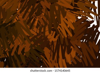 Dark Red vector template with repeated sticks. Modern geometrical abstract illustration with Lines. Pattern for ad, booklets, leaflets.