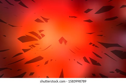 Dark Red vector template with repeated sticks. Blurred decorative design in simple style with lines. The pattern for ad, booklets, leaflets.