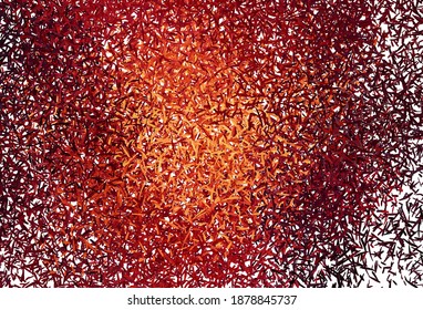 Dark Red vector template with repeated sticks. Shining colored illustration with sharp stripes. Template for your beautiful backgrounds.