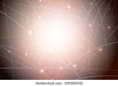 Dark Red vector template with repeated sticks. Blurred decorative design in simple style with lines. Pattern for ad, booklets, leaflets.