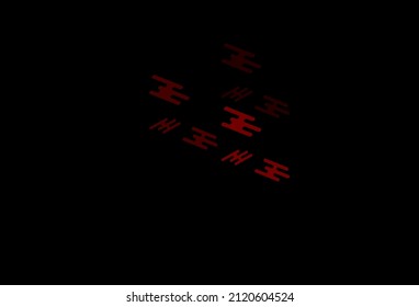 Dark Red vector template with repeated sticks. Blurred decorative design in simple style with lines. Backdrop for TV commercials.