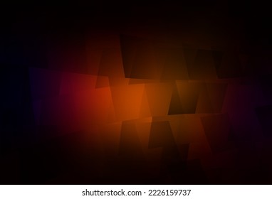 Dark Red vector template with rhombus. Rectangles on abstract background with colorful gradient. Modern template for your landing page.