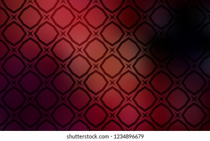 Dark Red vector template with sky stars. Decorative illustration with stars on abstract template. Pattern for new year ad, booklets.
