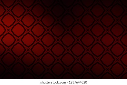 Dark Red vector template with sky stars. Modern geometrical abstract illustration with stars. Template for sell phone backgrounds.