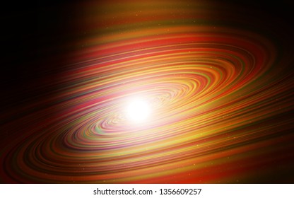 Dark Red vector template with space stars. Shining illustration with sky stars on abstract template. Pattern for astronomy websites.