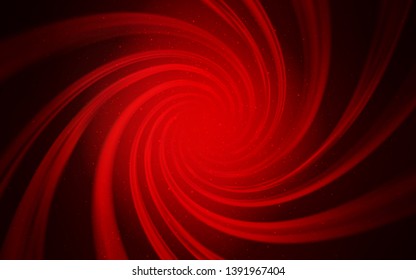 Dark Red vector template with space stars. Shining illustration with sky stars on abstract template. Pattern for astrology websites.