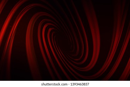 Dark Red vector template with space stars. Blurred decorative design in simple style with galaxy stars. Best design for your ad, poster, banner.