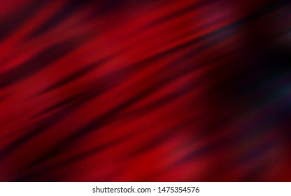 Dark Red vector template with space stars. Shining colored illustration with bright astronomical stars. Smart design for your business advert.