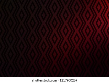 Dark Red vector template with sticks, squares. Colorful lines, squares on abstract background with gradient. Pattern for websites, landing pages.