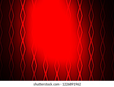 Dark Red vector template with sticks, squares. Shining colorful illustration with lines, rectangles. Best design for your ad, poster, banner.