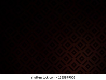 Dark Red vector template with sticks, squares. Colorful illustration with lines, cubes on abstract template. Backdrop for TV commercials.
