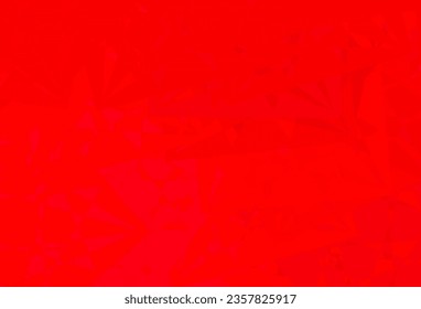 Dark Red vector template with triangle shapes. Magnificent abstract illustration with triangular shapes , forms. Pattern for promotions.