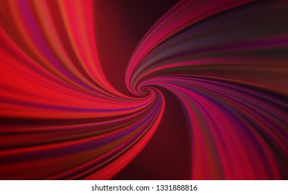 Dark Red vector template with wry lines. Glitter abstract illustration with wry lines. New composition for your brand book.