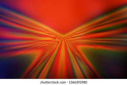 Dark Red vector template with wry lines. A completely new colorful illustration in simple style. A new texture for your  ad, booklets, leaflets.