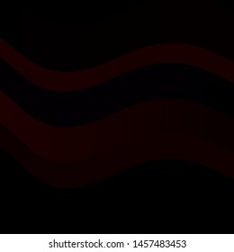 Dark Red vector template with wry lines. Bright sample with colorful bent lines, shapes. Design for your business promotion.