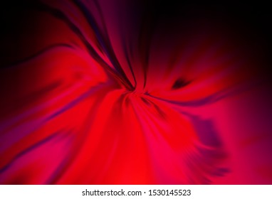 Dark Red vector template with wry lines. Creative illustration in halftone style with gradient. Elegant pattern for a brand book.