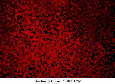 Dark Red vector texture with abstract forms. Simple colorful illustration with abstract gradient shapes. Simple design for your web site.