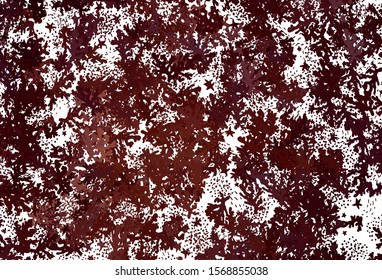 Dark Red vector texture with abstract forms. Modern abstract illustration with colorful random forms. Simple design for your web site.